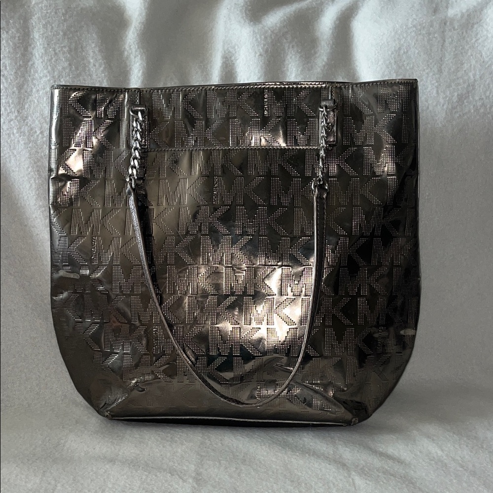 Michael Kors Shiny Metallic Tote